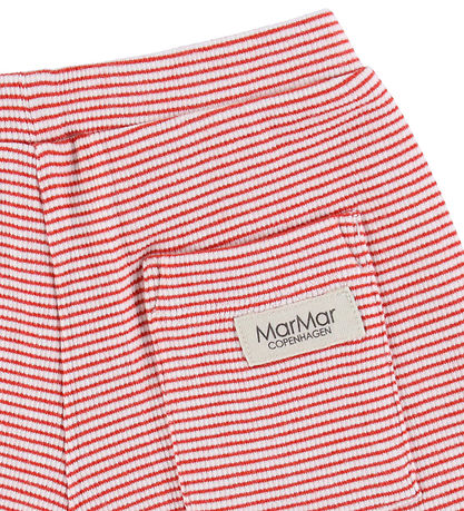 MarMar Shorts - Rib - Modal - Paulo - Red Stripe