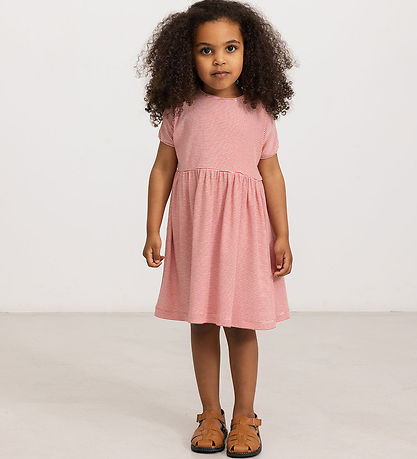 MarMar Kleid - Rib - Modal - Dioa - Rot Stripe