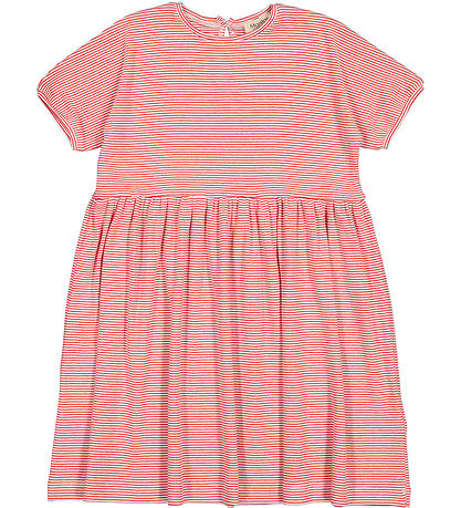 MarMar Kleid - Rib - Modal - Dioa - Rot Stripe