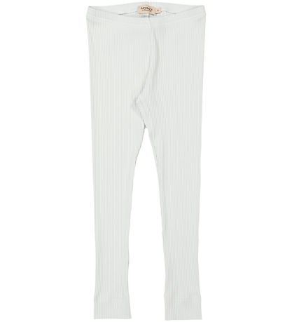MarMar Leggings - Rib - Modal - Myntugrænt Krít