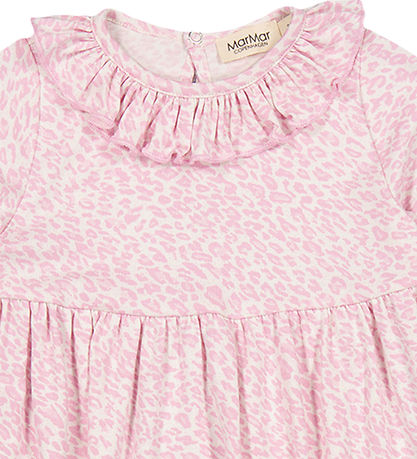 MarMar Dress - Viscose - Diora Frill - Pink Leo
