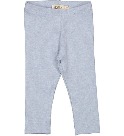 MarMar Leggings - Rib - Modal - Fresh Air Melange