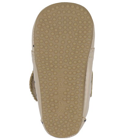 Pom Pom Soft Sole Leather Shoes - Beginners Velcro Scallops - Do