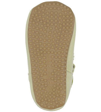 Pom Pom Ballerina Inneskor - T-bar - Soft Lemon