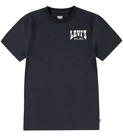 Levis Stuttermabolur - Jet Black