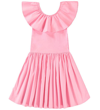 Molo Klänning - Rib - Christal - Rosa Lemonad