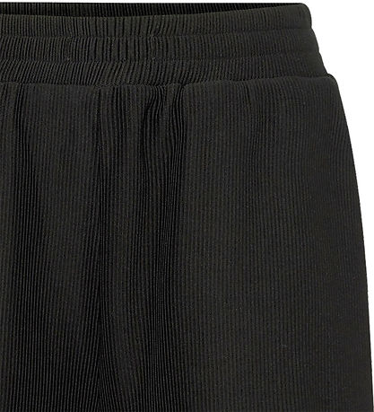 Grunt Stuttbuxur - Rib - GRHein - Svart