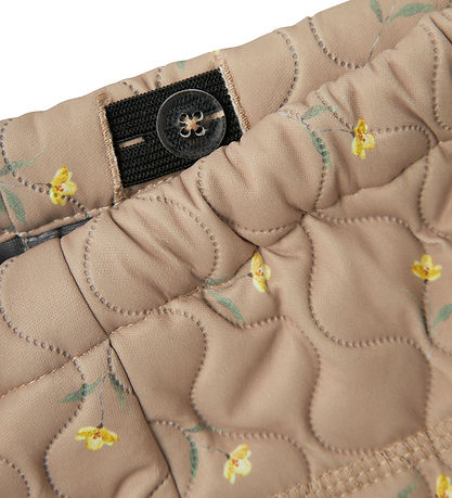 Name It Thermokleidung - NmfMond - Quilt - Light Taupe/Flower