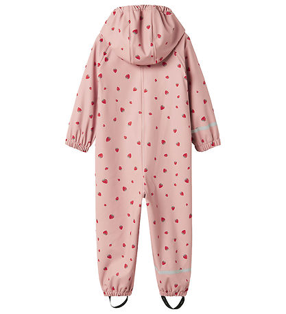 Name It Regngalli M. Flís - PU - NmfDry10 - Pale Mauve/Strawbe