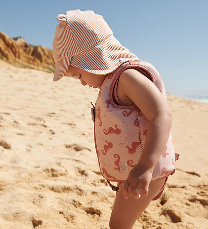 Liewood Sundhattur - Senia - UV40+ - Y/D Stripe Pale Toskana/Fíl