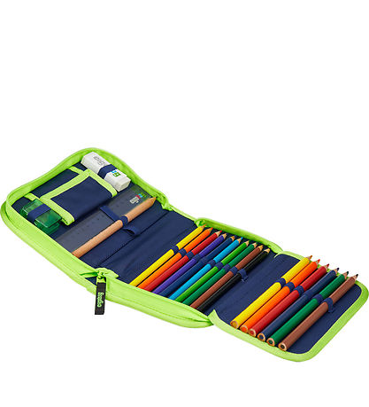 Ergobag Pencil Case w. Contents - CyBear Race