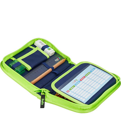 Ergobag Pencil Case w. Contents - CyBear Race