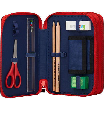 Ergobag Federmäppchen m. Inhalt - Maxi - FireBear