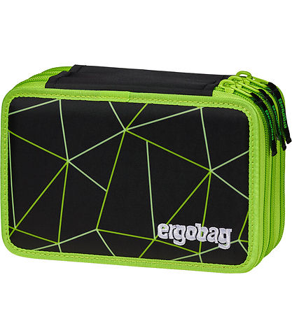 Ergobag Federmäppchen m. Inhalt - Maxi - CyBear Race