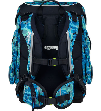 Ergobag Skólatösku sett - Cubo - Ocean DiveBear