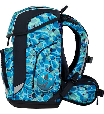 Ergobag Skólatösku sett - Cubo - Ocean DiveBear