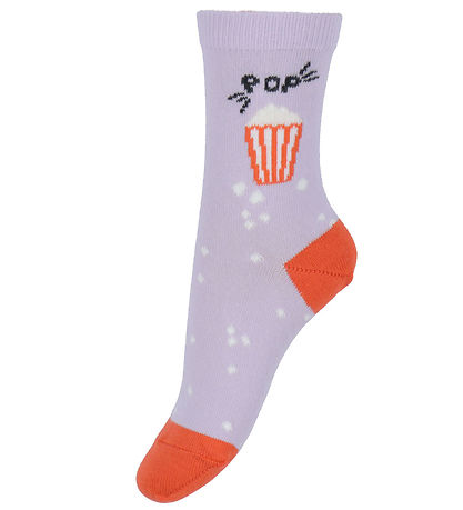 Melton Socken - Popcorn - Cloud Lilac