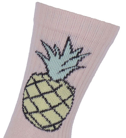 Melton Sokkar - Pineapple - Crystal Bleikt