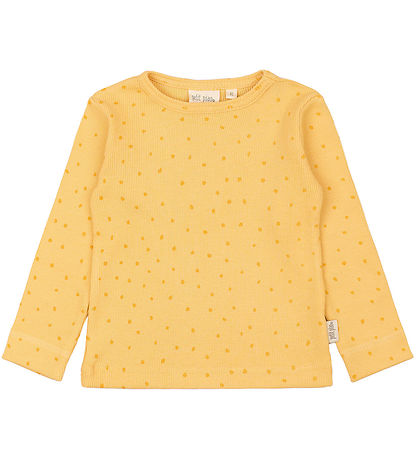 Petit Piao Tröja - Rib - Modal - Yellow Sön