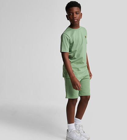 Lyle & Scott Collegeshortsit - savu Green