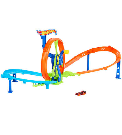 Hot Wheels Race Car Track - Action Rapid Launch & Loop