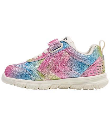 Hummel Skór - Crosslite Glitter - Hvítt/Multi