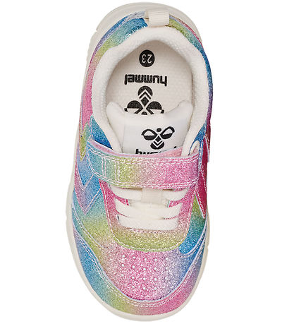 Hummel Skór - Crosslite Glitter - Hvítt/Multi
