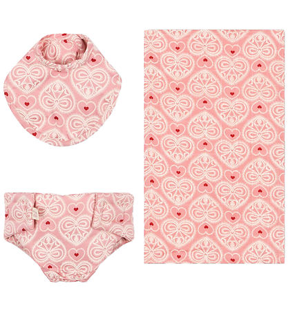 Konges Sløjd Changing set for Doll - Lacy Pink