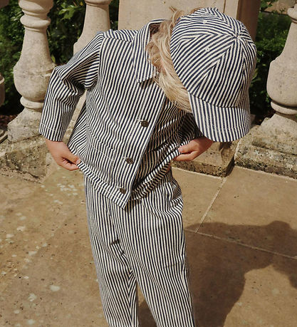 Konges Sløjd Byxor - Fender - Denim - Naval Stripe