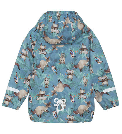 CeLaVi Softshell Jacket - Blue Heaven w. Print