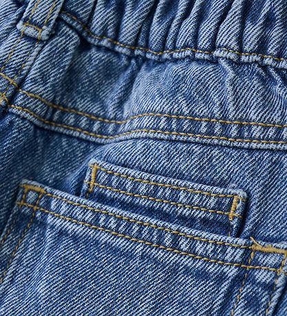 En Fant Stuttbuxur - Gallaefni - Light Denim Blue