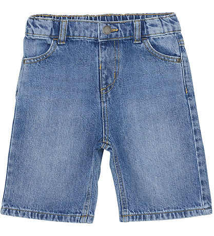 En Fant Stuttbuxur - Gallaefni - Light Denim Blue