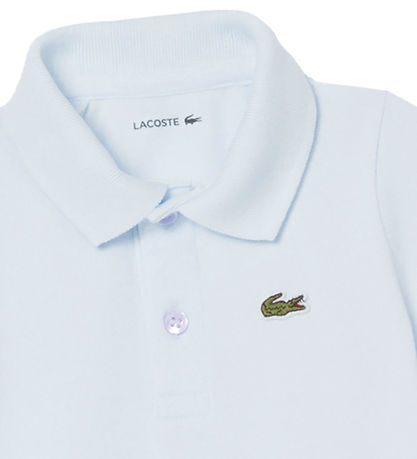 Lacoste Samfella c/o - Piqué - Ljósblátt M. Lógó