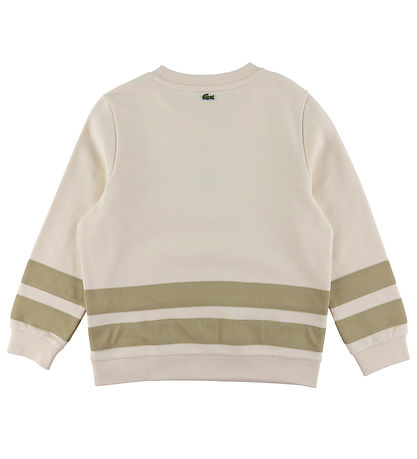 Lacoste Sweatshirt - Weiß/Beige