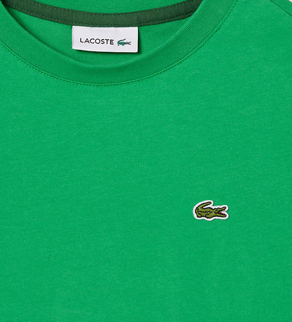 Lacoste Stuttermabolur - Green M. Lógó