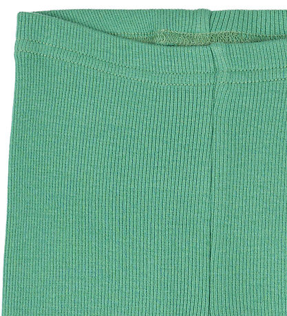 Petit Piao Leggings - Rib - Modal - Green Fichte