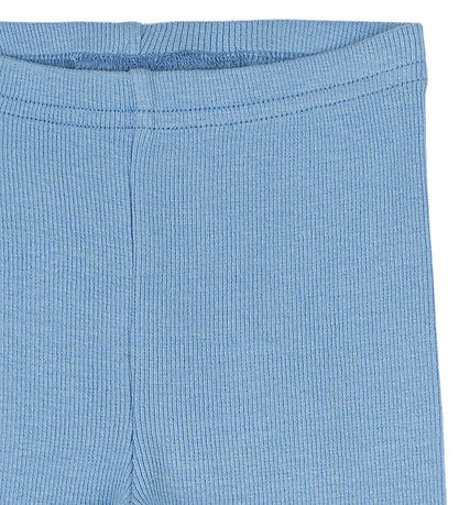 Petit Piao Leggings - Rib - Modal - Allure Blue
