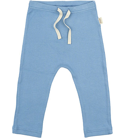Petit Piao Trousers - Rib - Modal - Allure Blue