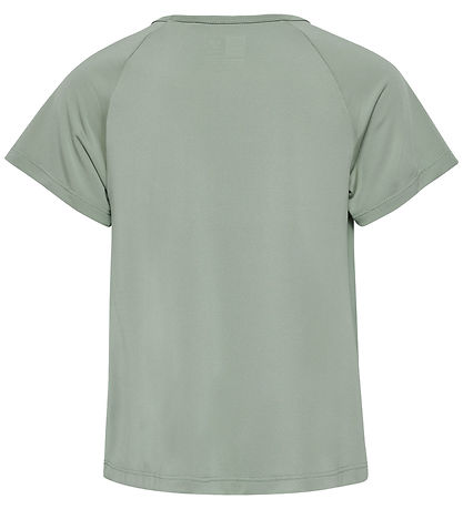 Hummel Stuttermabolur - HmlLuna - Ísjaki Green