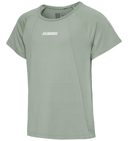 Hummel Stuttermabolur - HmlLuna - Ísjaki Green