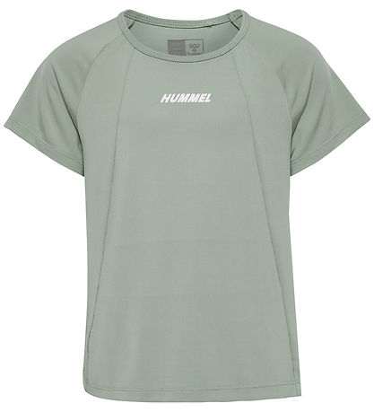 Hummel Stuttermabolur - HmlLuna - Ísjaki Green