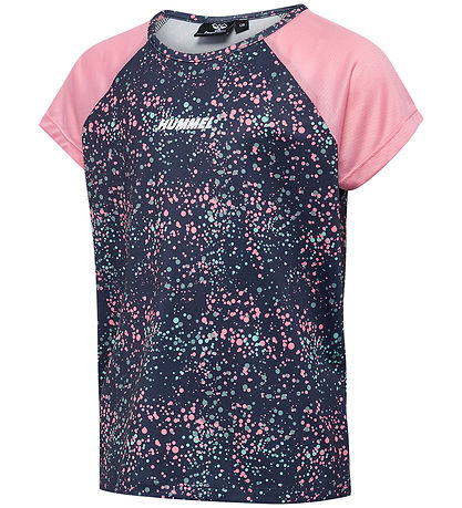 Hummel Stuttermabolur - hmlTessa - Peony