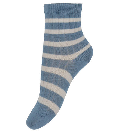 MP Socks - Eli - Provincial Blue/White Striped
