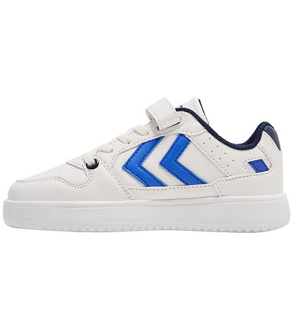 Hummel Skór - St. Power Play Jr. - Bright White/Black Iris