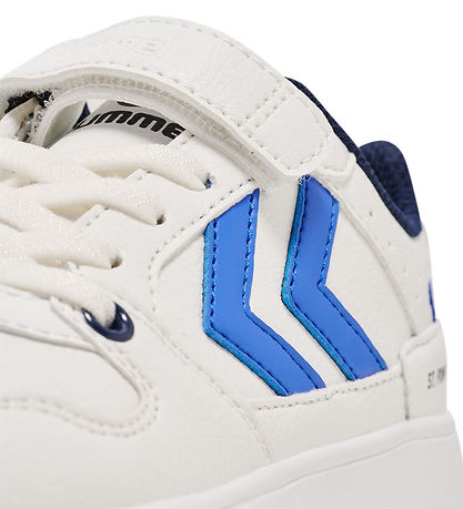 Hummel Skór - St. Power Play Jr. - Bright White/Black Iris