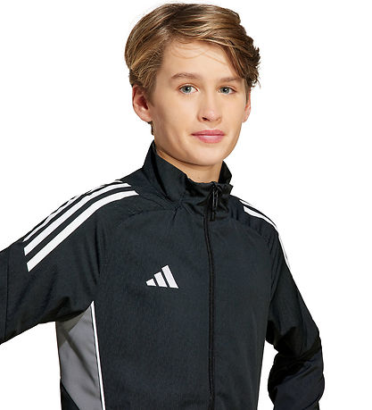 adidas Performance Cardigan - Tiro25 CPRE - Svart/Team Grey Fjór