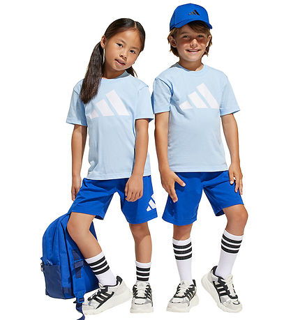 adidas Performance Set- 160 - Glow Blue/White