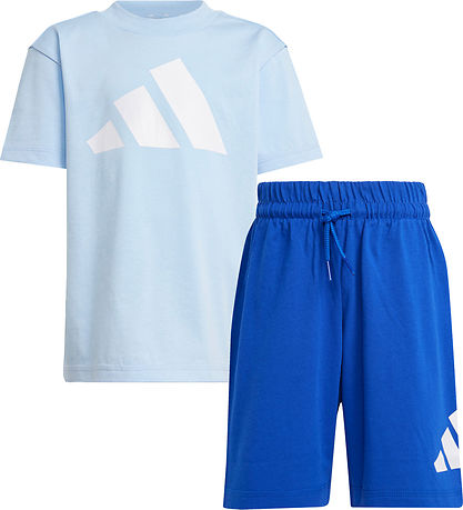 adidas Performance Set- 160 - Glow Blue/White