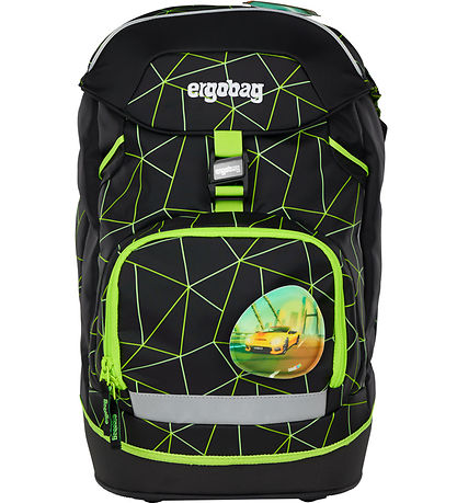 Ergobag Skólataska - Prime - CyBear Race