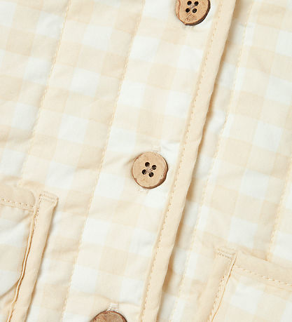 Lil' Atelier Jakki - NmfLarose - Quilt - Coconut Mjólk